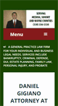 Mobile Screenshot of gigianolaw.com